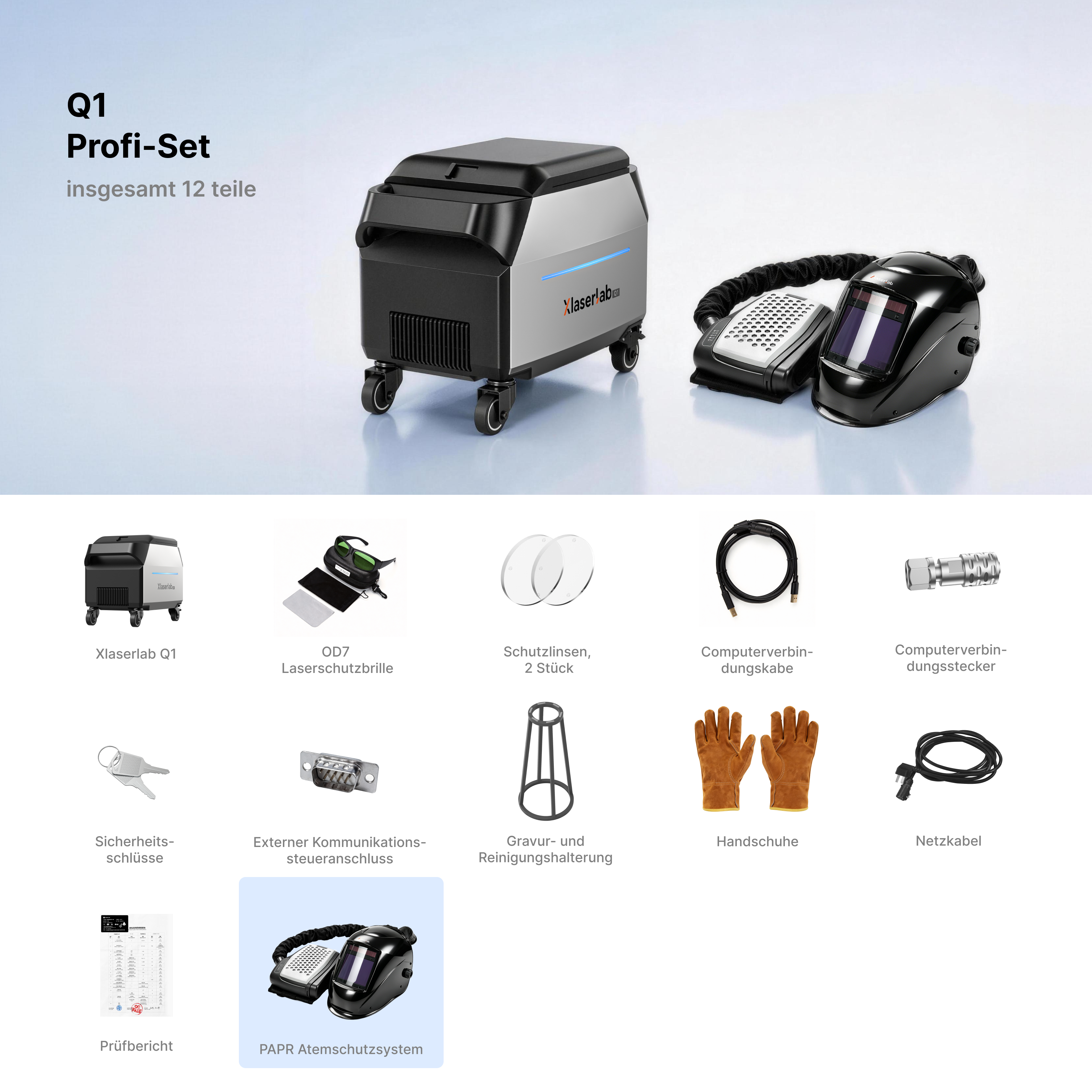 Xlaserlab Q1 Laserreinigungsmaschine