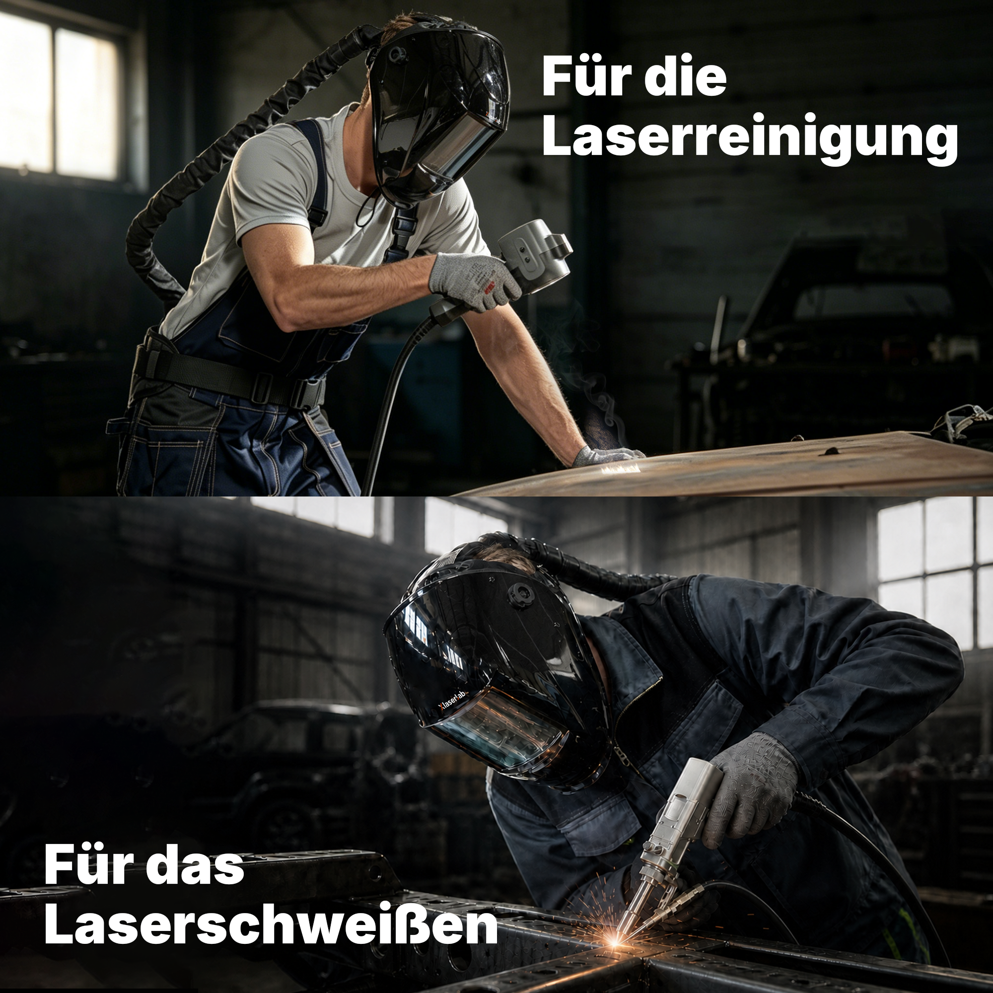 Xlaserlab Automatikverdunkelnder Laserhelm – 950 nm–1100 nm OD8