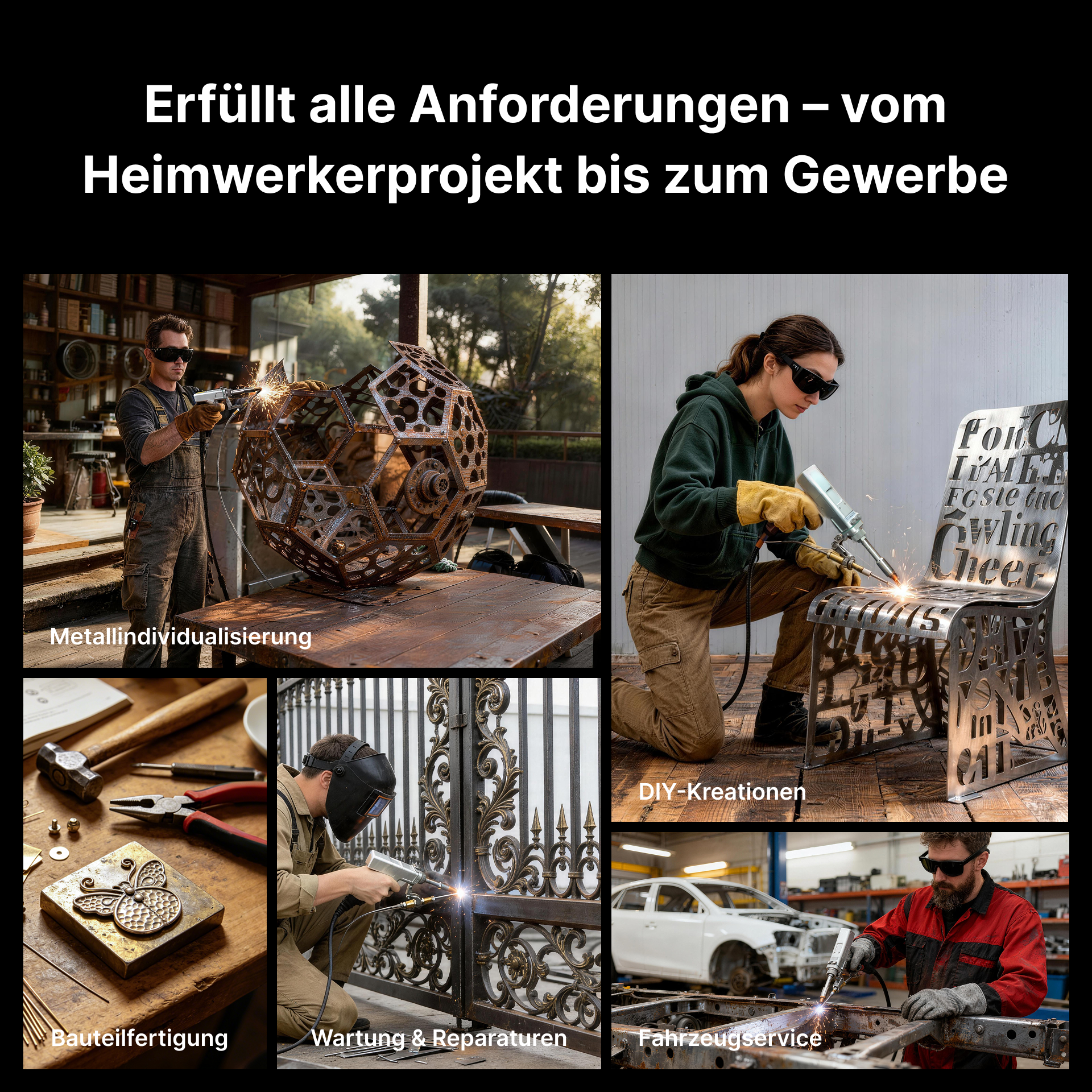 Xlaserlab X1 Pro Laserschweißgerät, Laserreiniger & Laserschneider