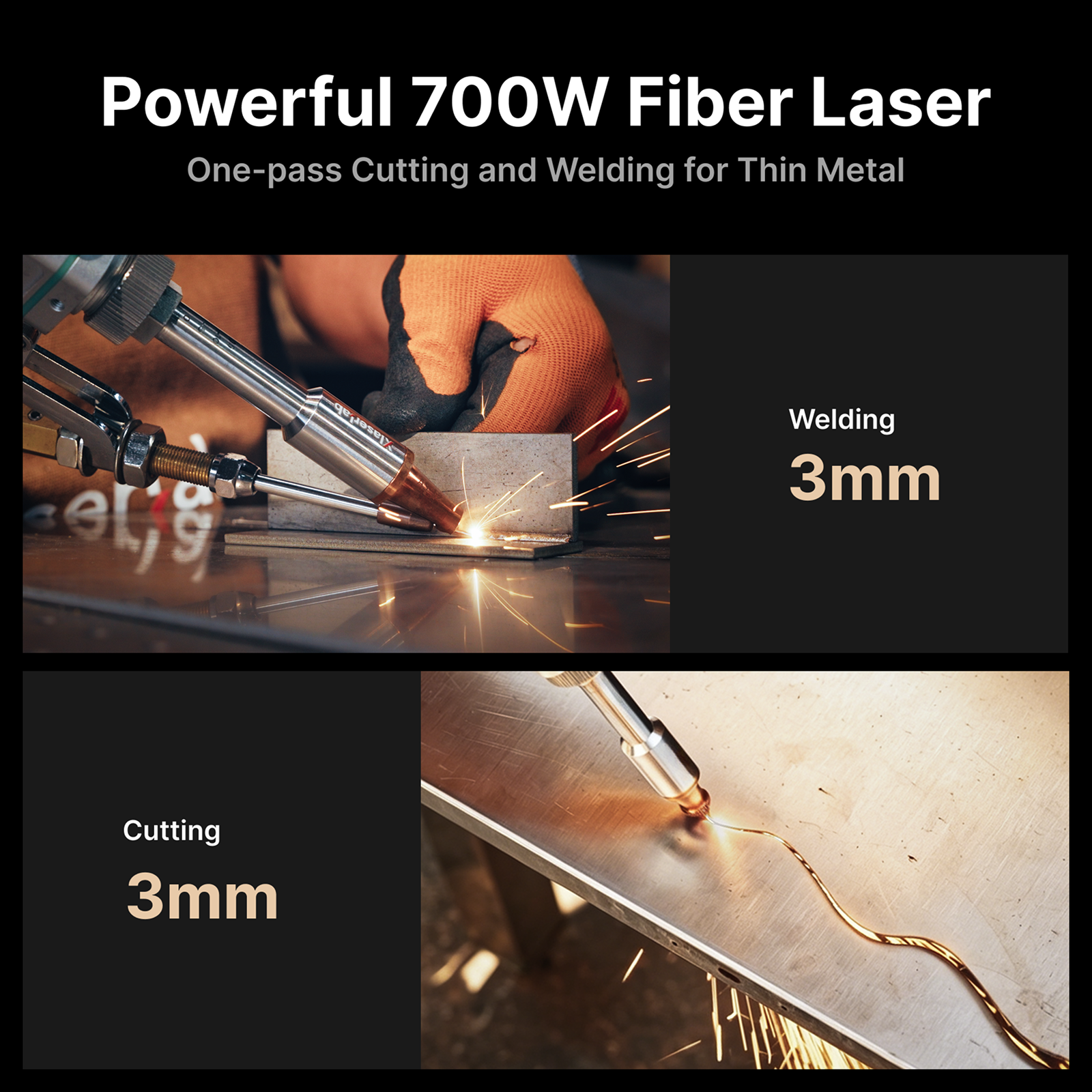 Xlaserlab X1 Pro Laser Welder, Cleaner & Cutter