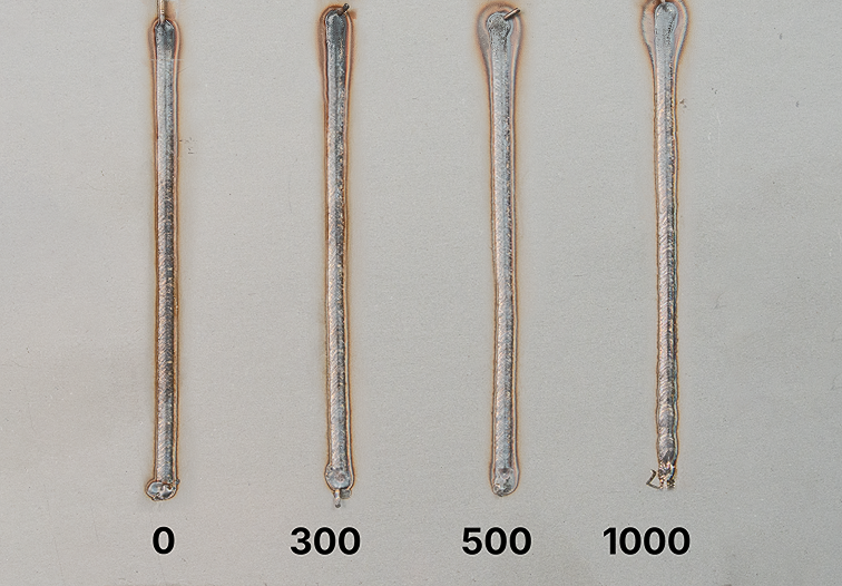 Wire Feed Delay (ms) 