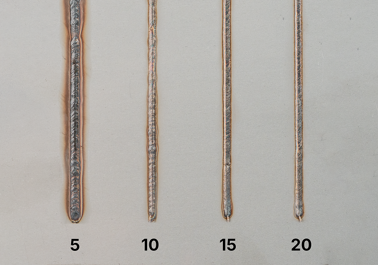 Wire Feed Speed (mm/s)