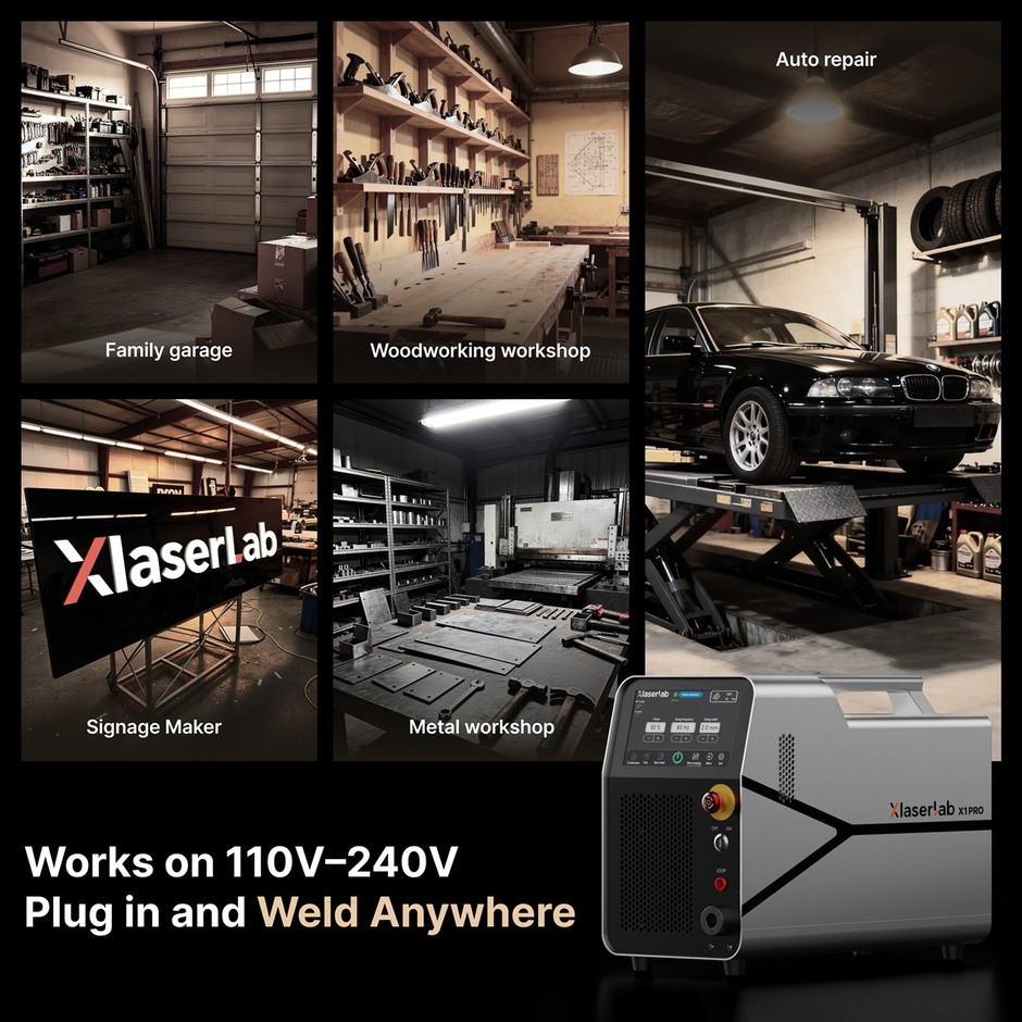 Xlaserlab X1 Pro Laser Welder, Cleaner & Cutter