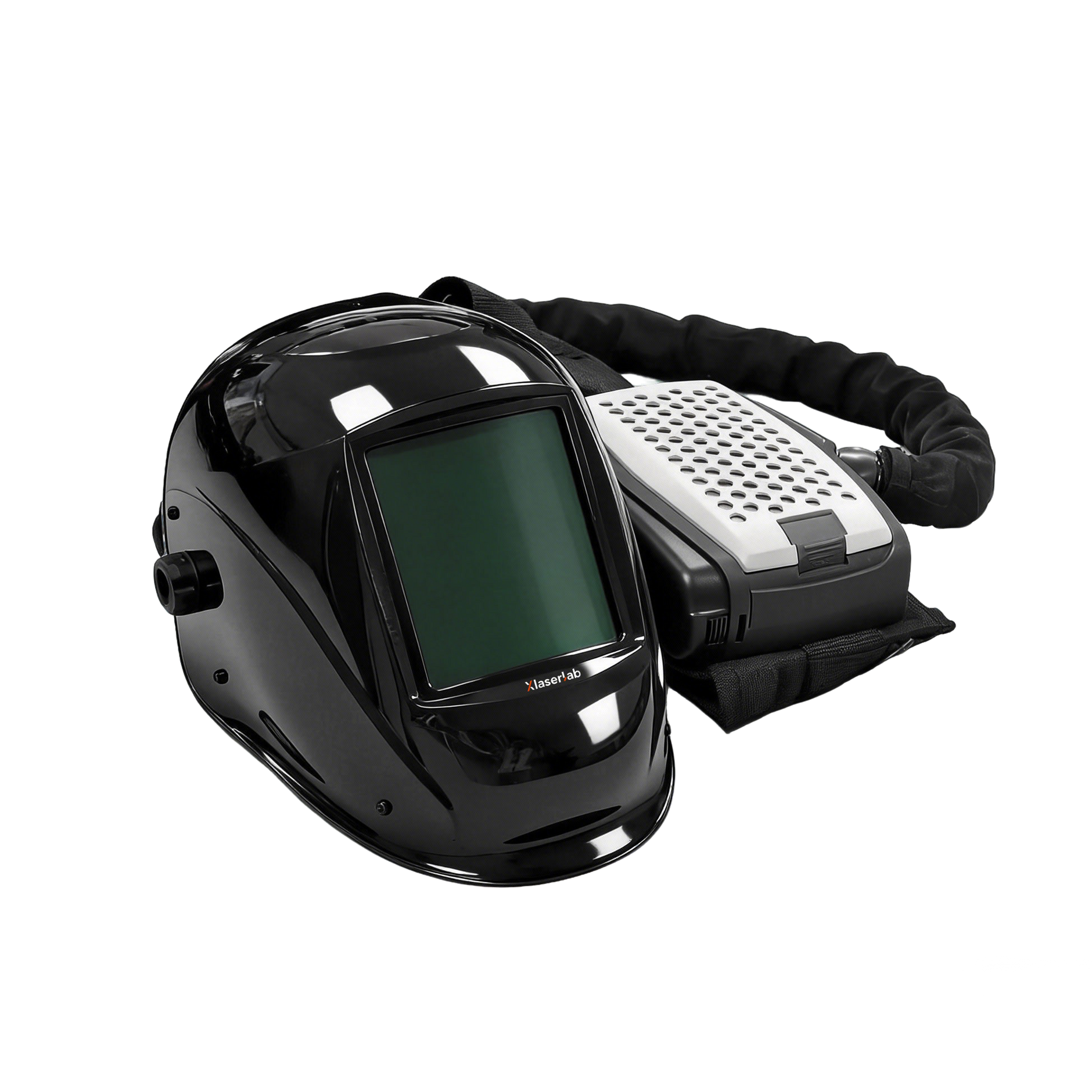 2-in-1 Laser & Welding Helmet with Respirator