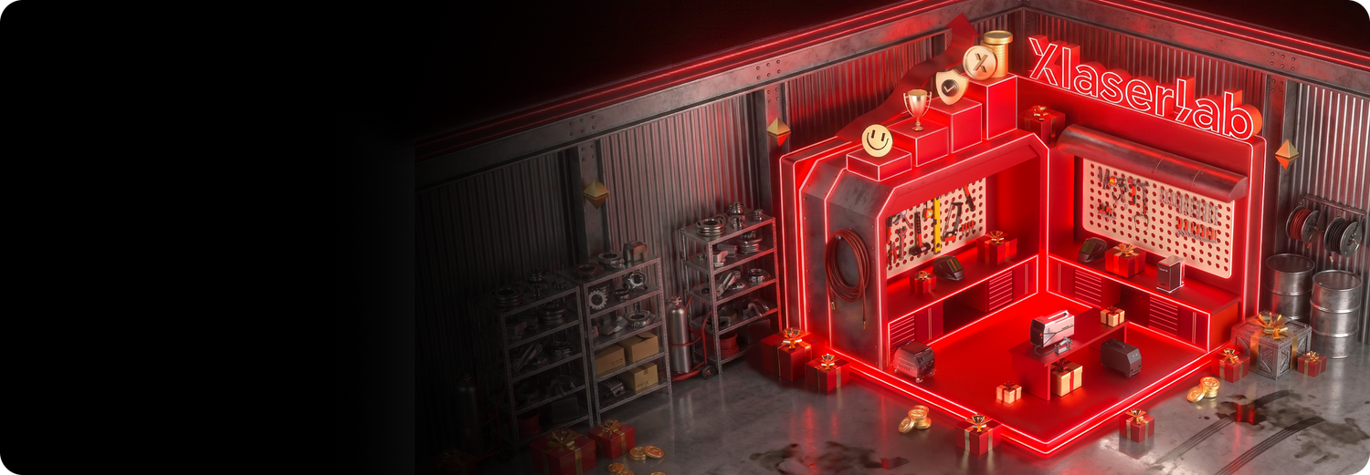 xlaserlab Promotional Event Poster